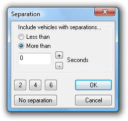 Separation filter