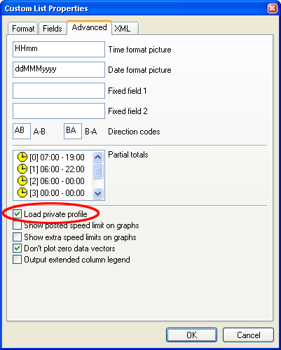 Private Profile option