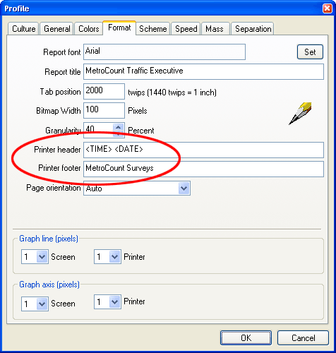 Changing a report's Header/Footer