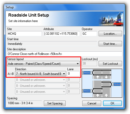 Axle Sensors - Paired