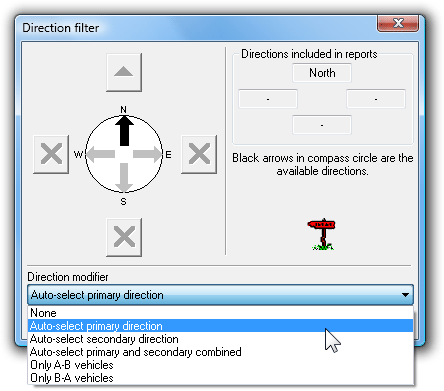 Auto-selecting the primary direction